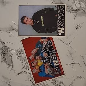 Authentic NSYNC 1999 Stickers (2)